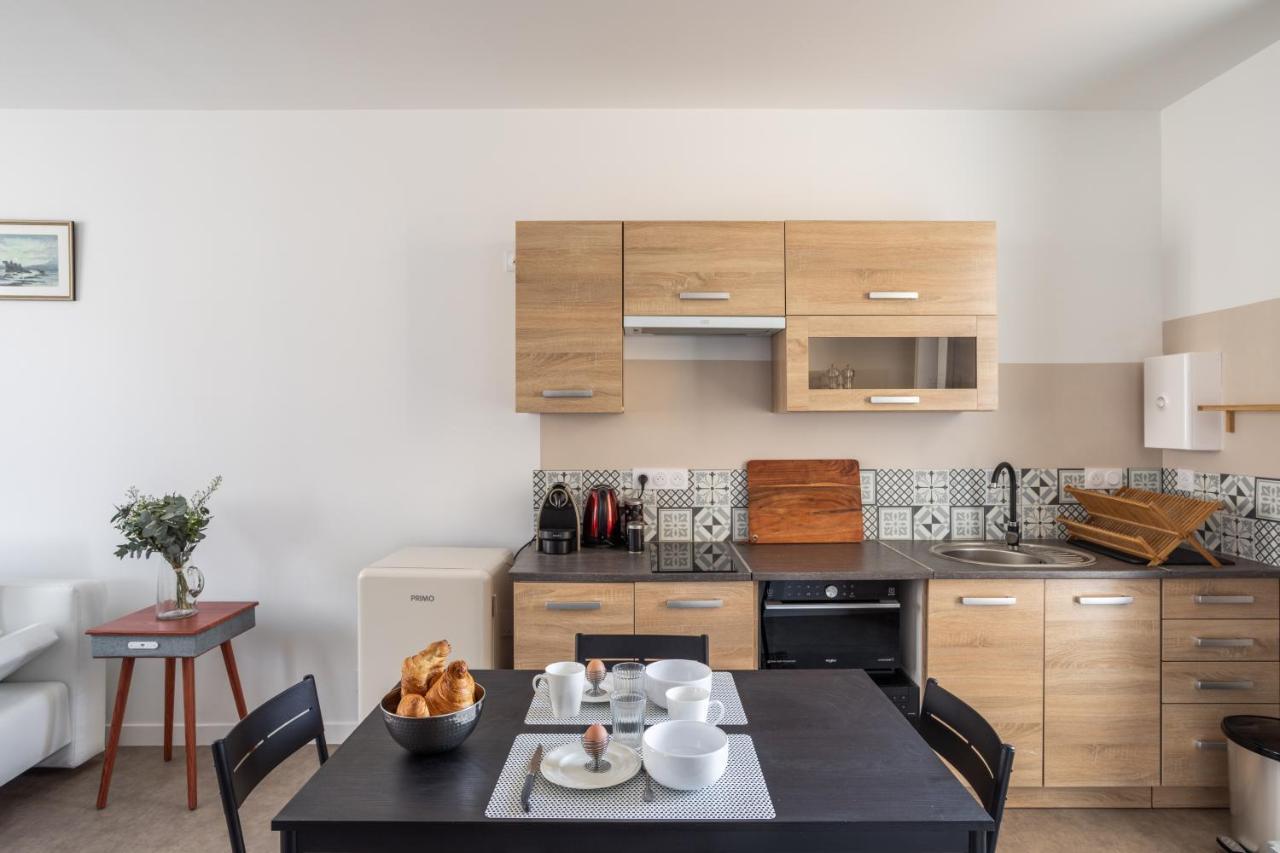 Yokoso - Studio Proche Chu Avec Terrasse แรนส์ ภายนอก รูปภาพ