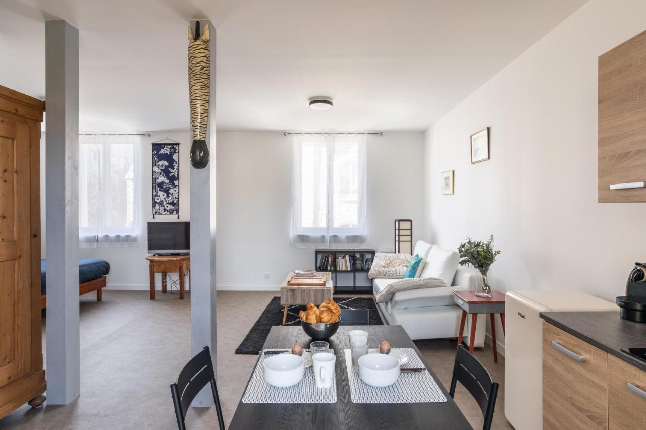 Yokoso - Studio Proche Chu Avec Terrasse แรนส์ ภายนอก รูปภาพ